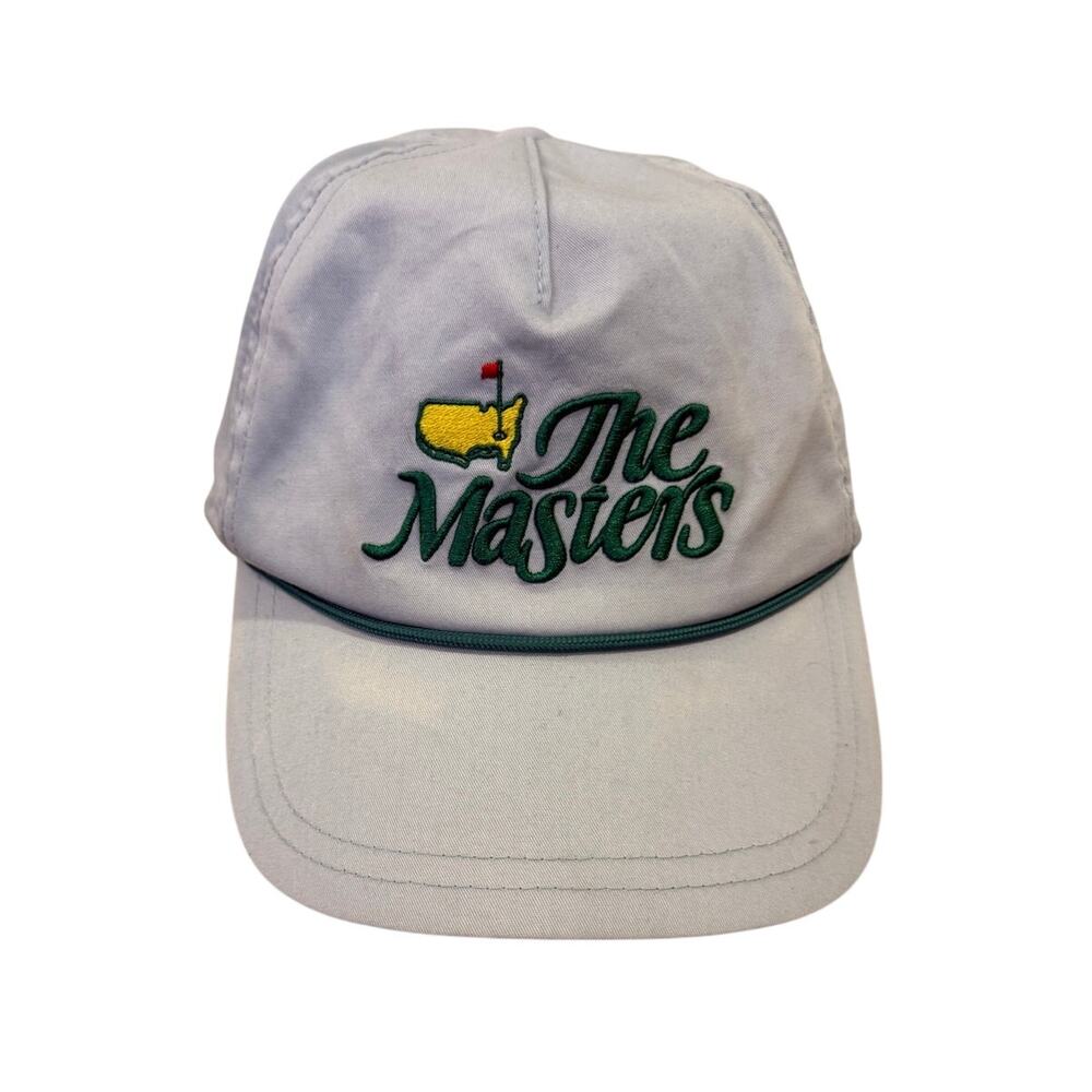 The Masters Golf Tournament Augusta Blue Hat Cap Adjustable Back